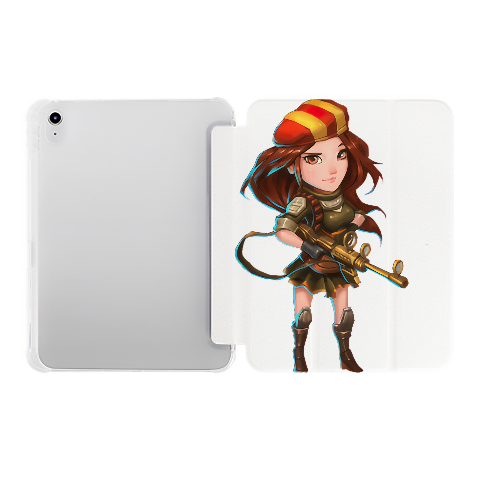 （画像用） リーグ・オブ・レジェンド League of Legends LOL IPad ケース ペン収納付き 三つ折りスタンド PUレザー×シリコン 対応機種9.5/10.5/10.9インチ